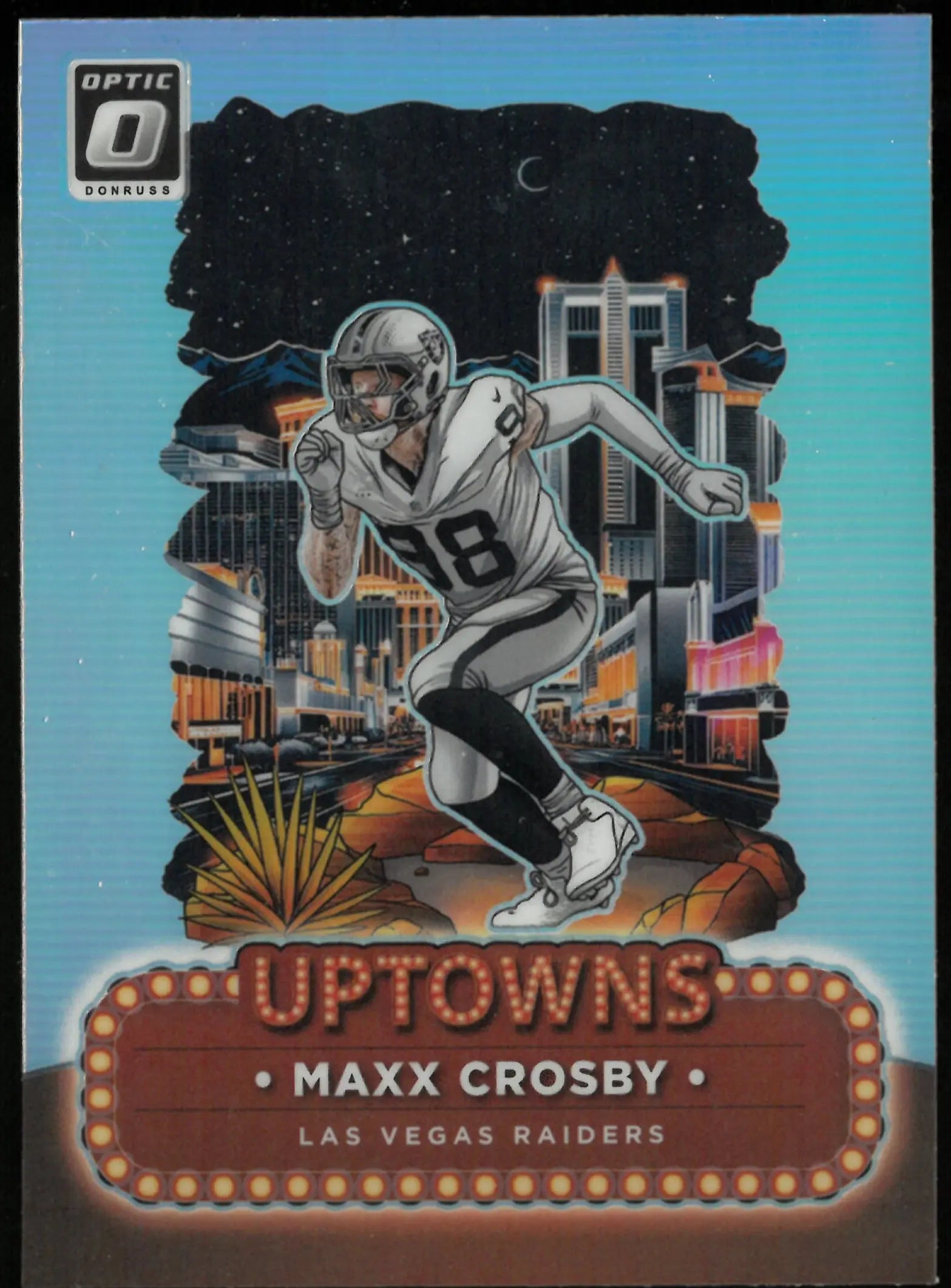 2024 Panini Donruss Optic Football Maxx Crosby UpTowns! 