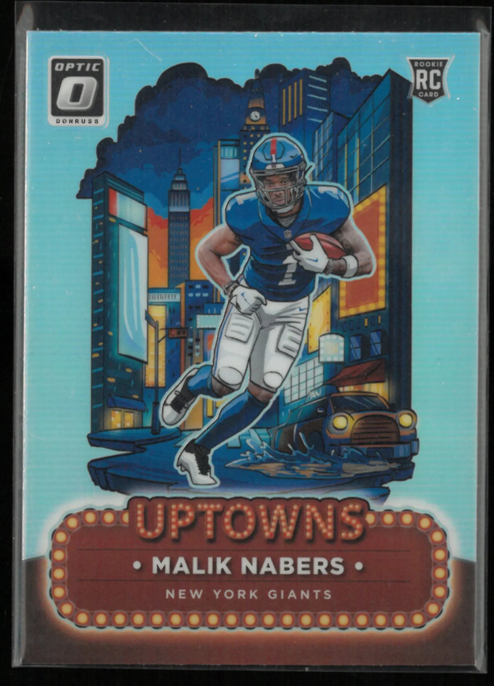 2024 Panini Donruss Optic Rookie Uptowns Malik Nabers RC 