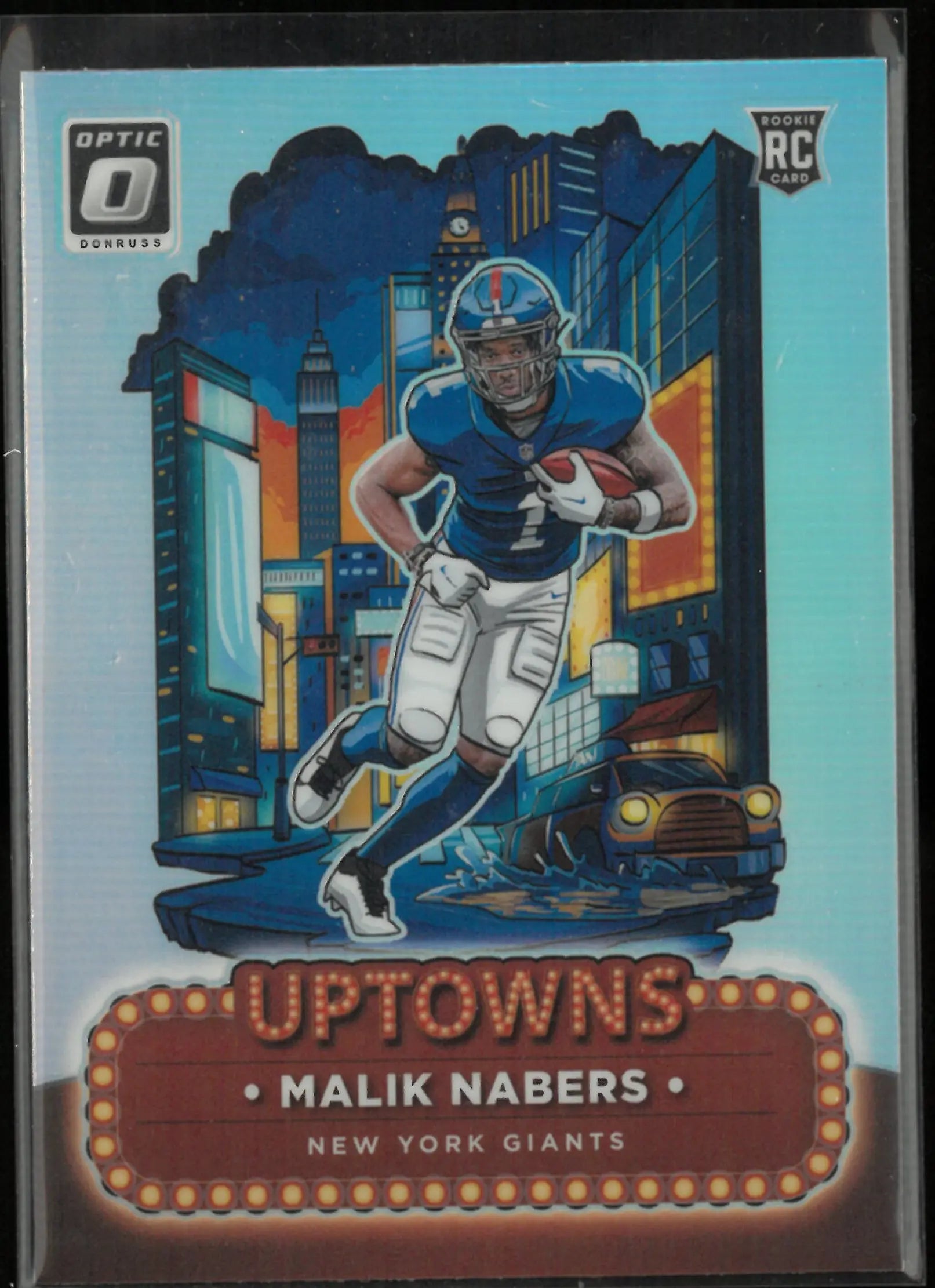 2024 Panini Donruss Optic Uptowns Malik Nabers Rookie RC 