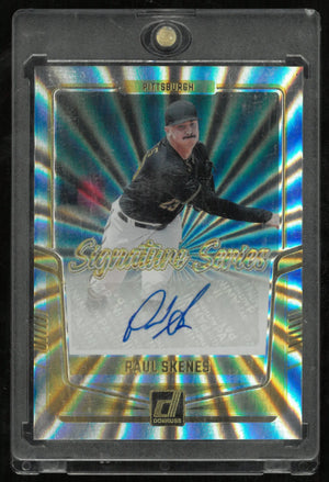 2024 Panini Donruss Silver Auto Paul Skenes 