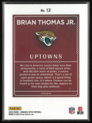 2024 Panini Donruss Uptowns Rookie Brain Thomas JR. RC 