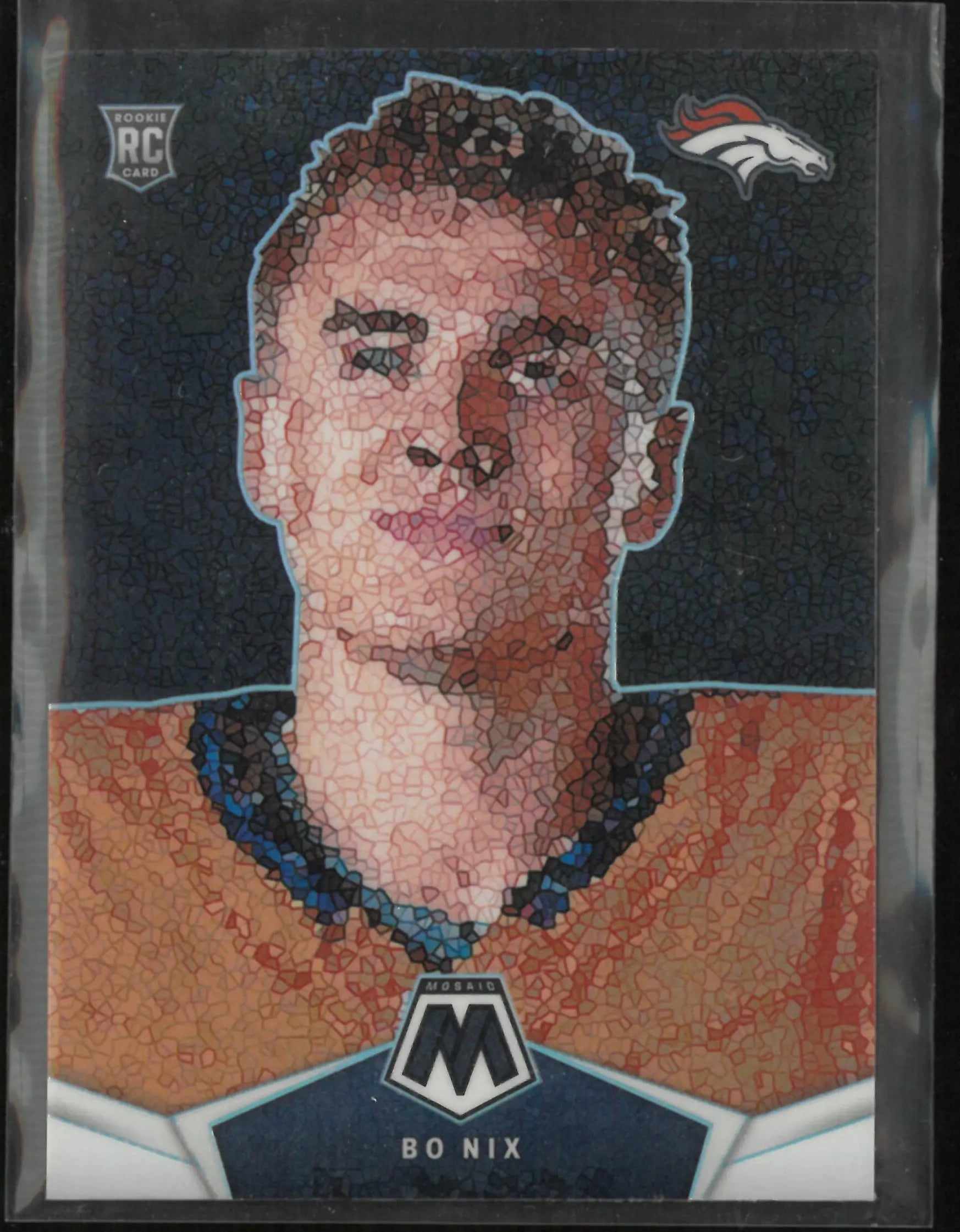 2024 Panini Football Micro Mosaic Bo Nix Rookie RC 