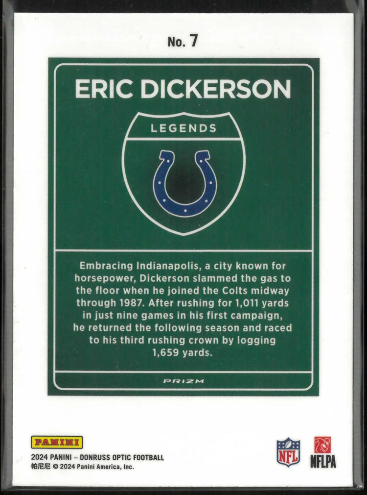2024 Panini Legends Downtown Eric Dickerson 