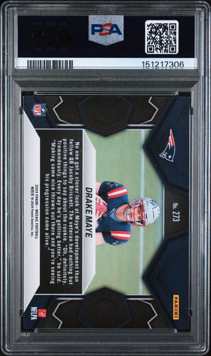 2024 Panini Mosaic NFL Debut Rookie Drake Maye #273 PSA 10 