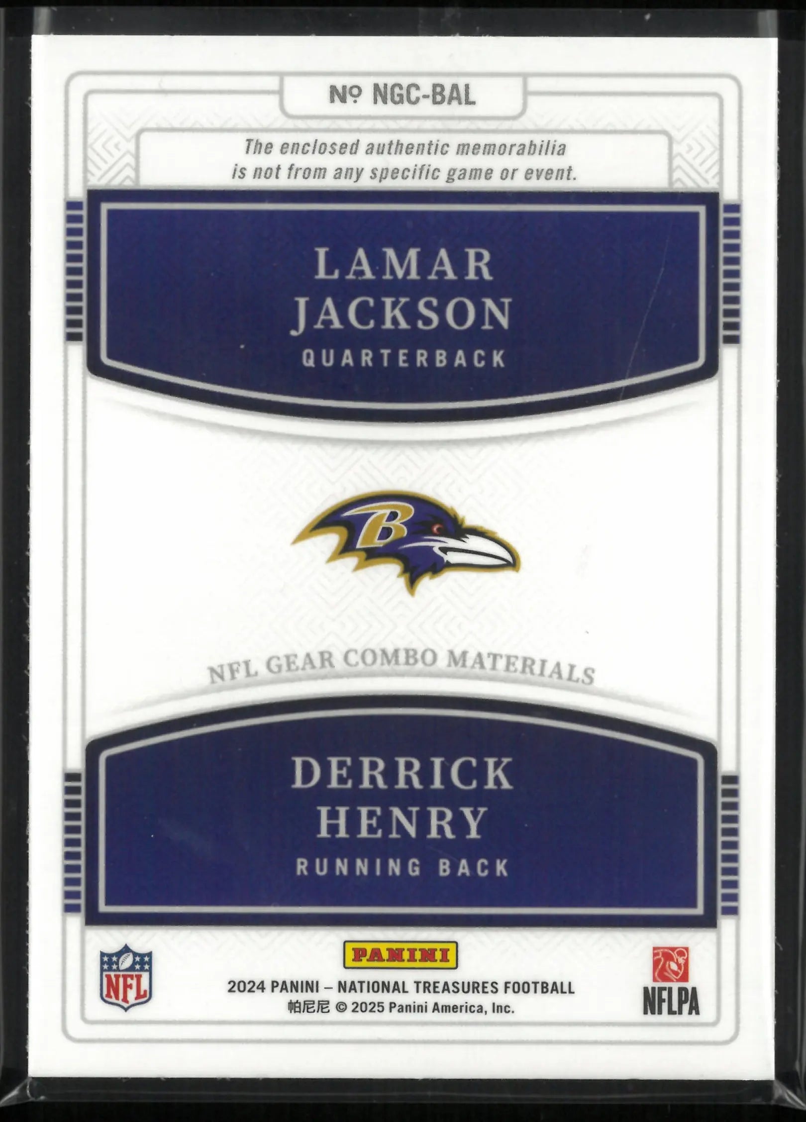 2024 Panini National Treasure Patch Jackson Henry /10 