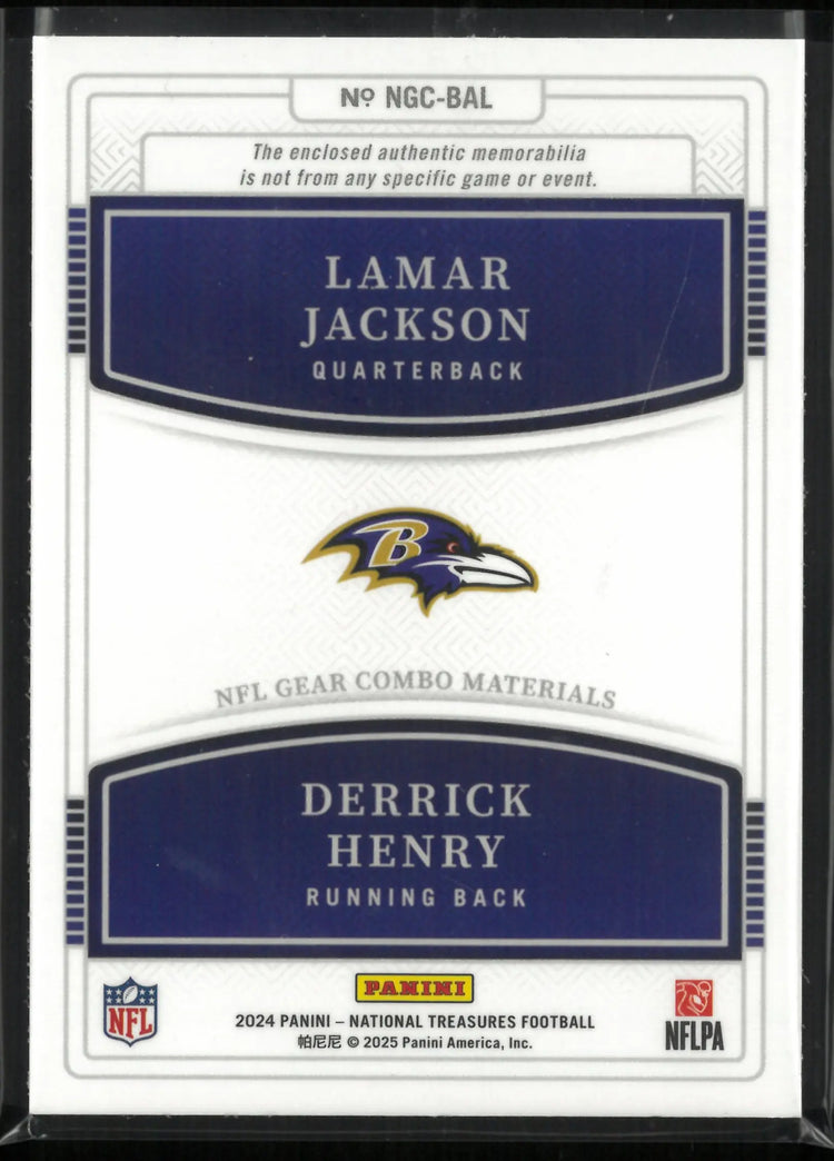 2024 Panini National Treasure Patch Jackson Henry /10 