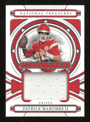 2024 Panini National Treasures Football Heirlooms Patch Patrick Mahomes II 