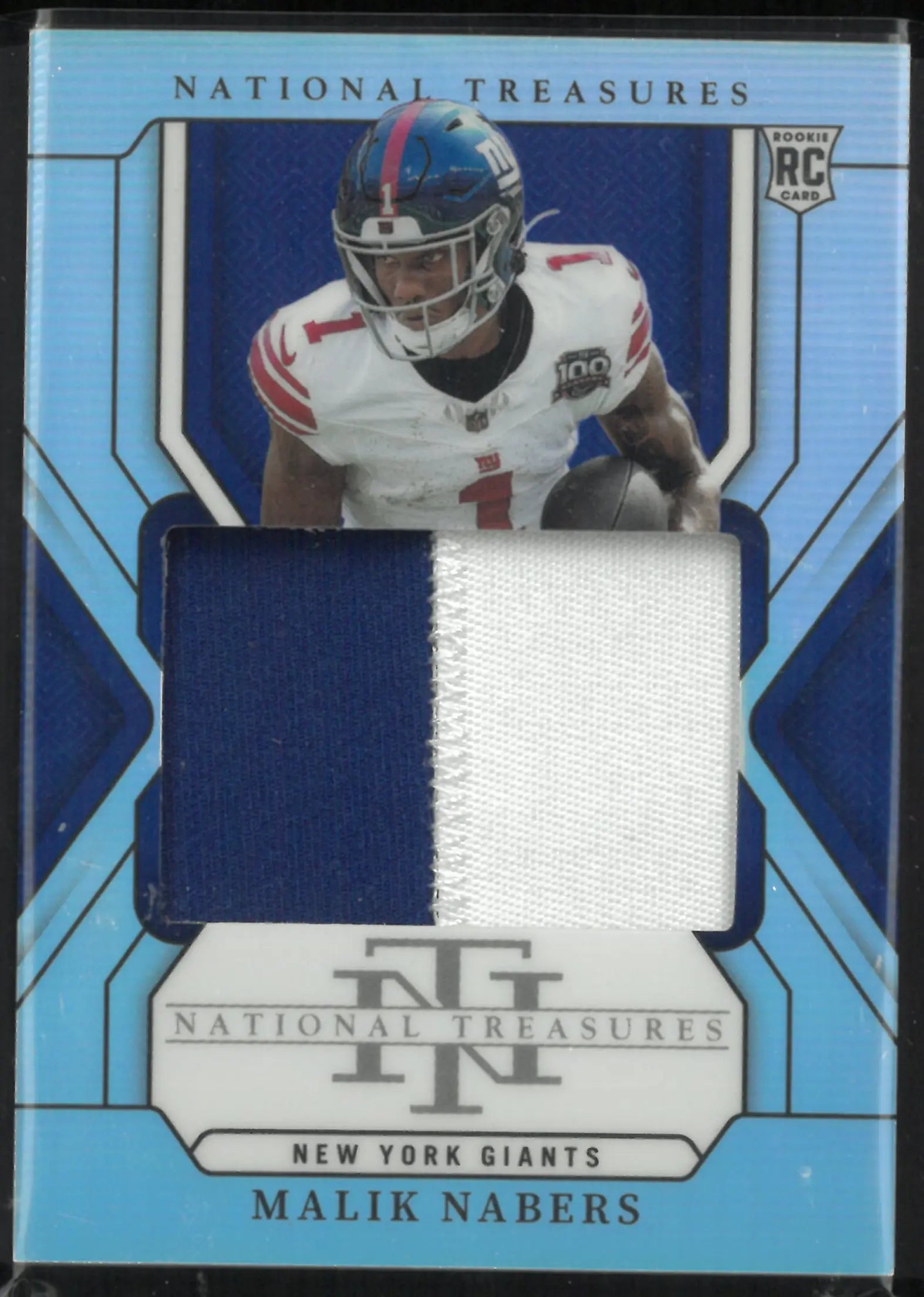 2024 Panini National Treasures Rookie Patch Malik Nabers /35 RC 