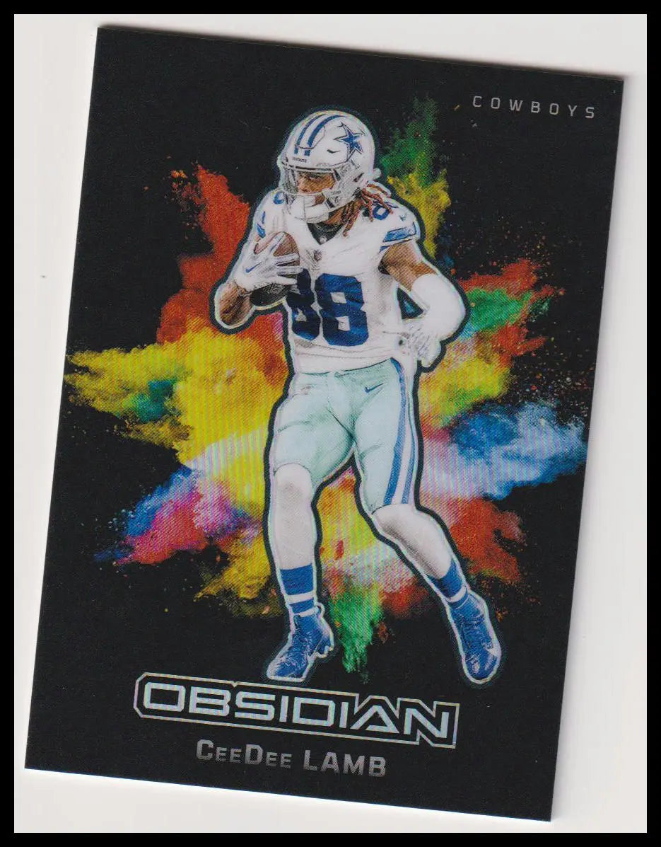 2024 Panini Obsidian Color Blast CeeDee Lamb 