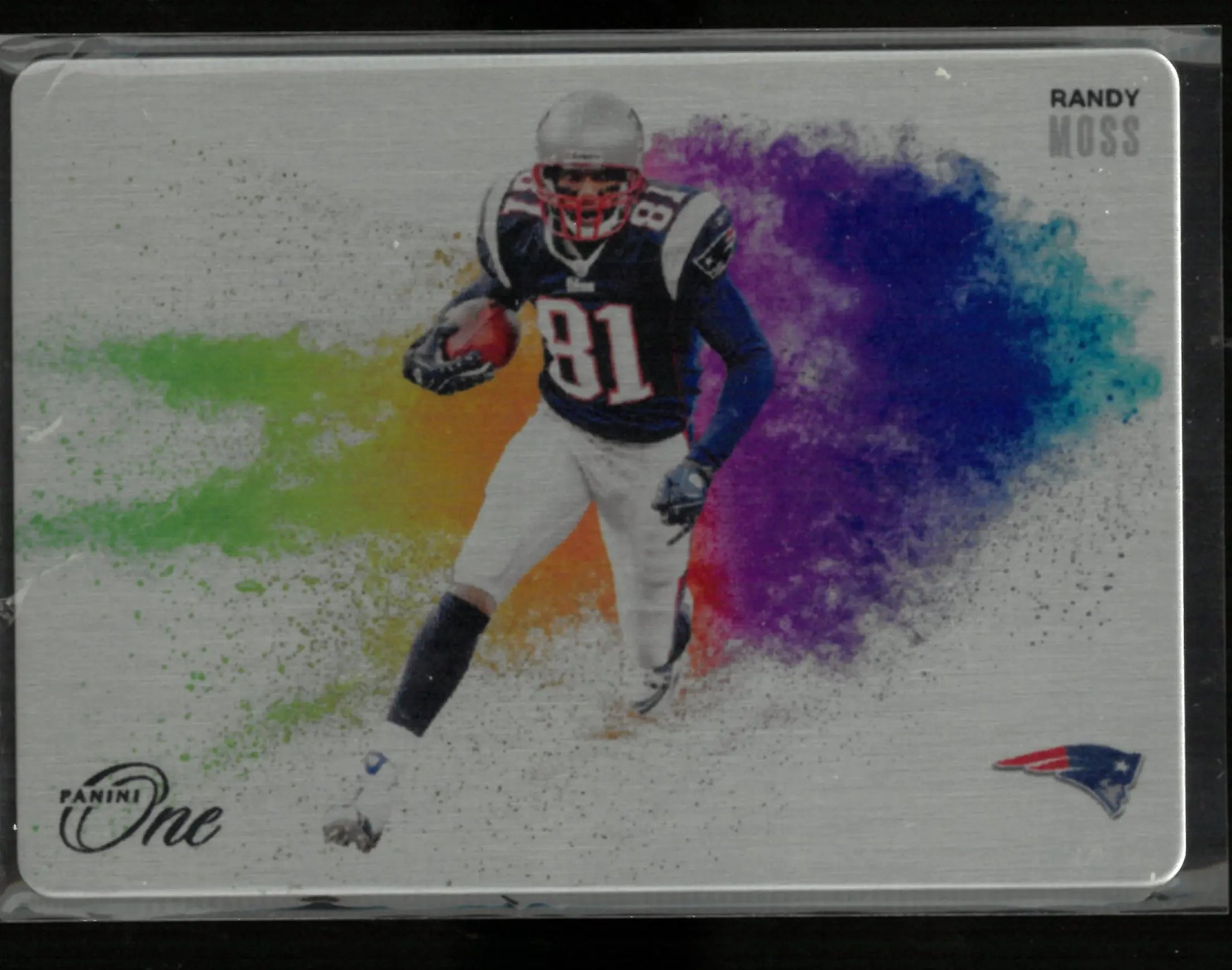 2024 Panini One Metal Color Blast Randy Moss 