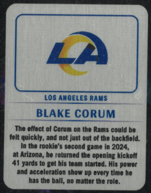 2024 Panini One Night Moves Rookie Blake Corum RC 