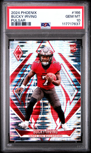 2024 Panini Phoenix Bucky Irving RC Rookie Pulsar PSA 10 /200 