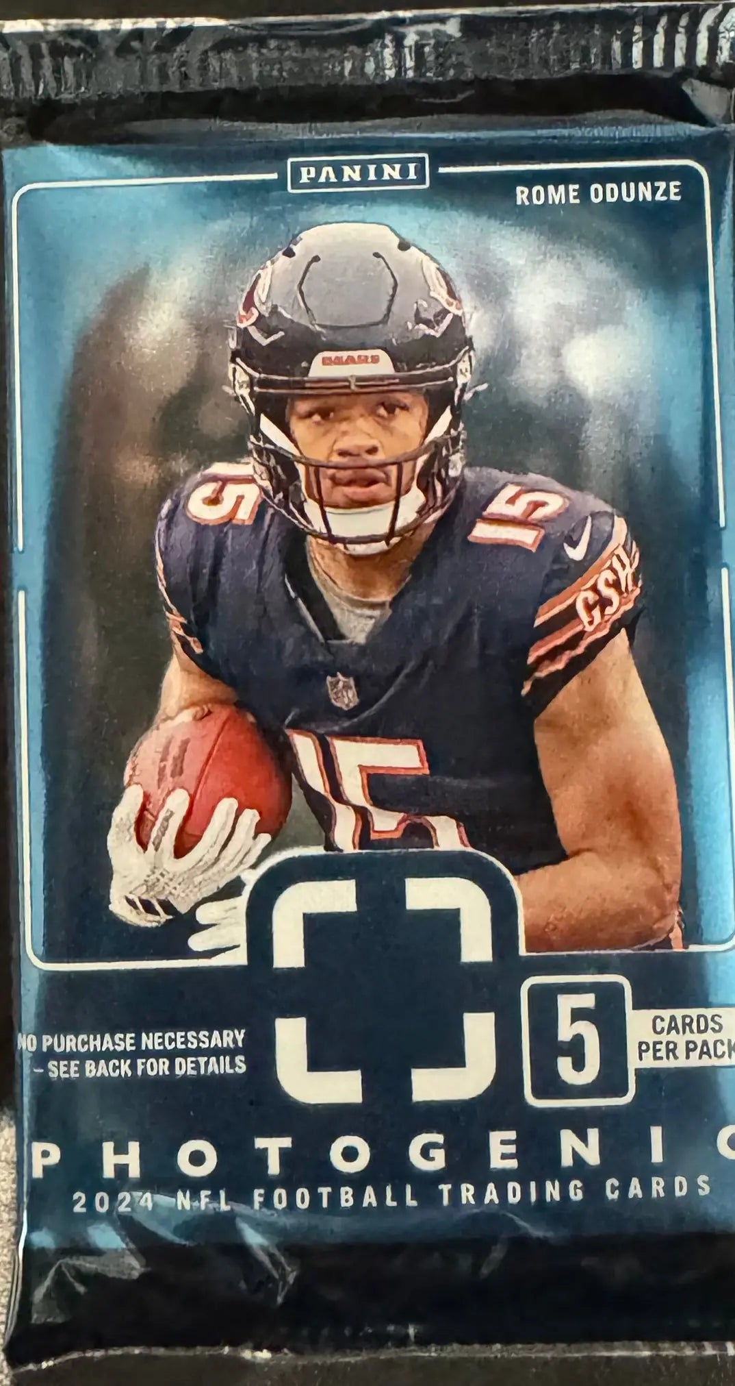 2024 Panini Photogenic Football Single Pack Sales 
