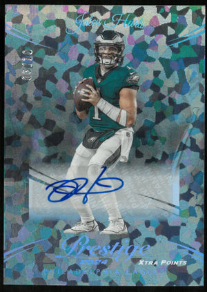 2024 Panini Prestige Xtra Points Auto Jalen Hurts /10 