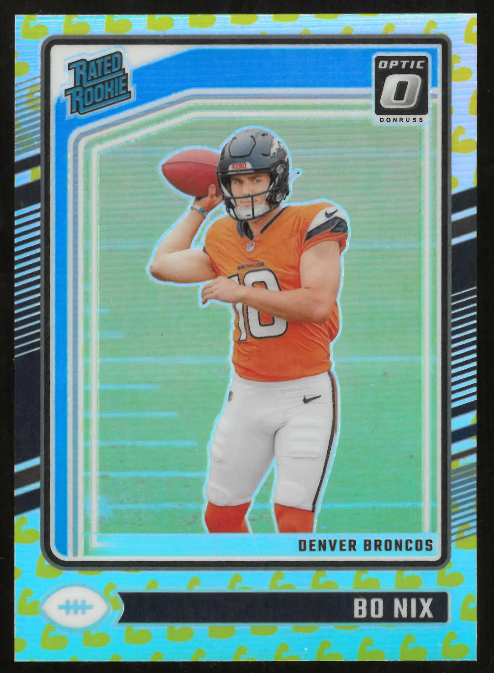2024 Panini Prizim Rated Rookie Bo Nix Flex RC /149 