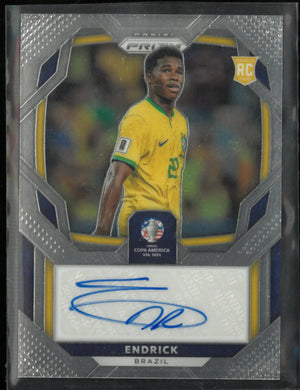 2024 Panini Prizm Conmebol Copa America Endrick Autograph Rookie RC 