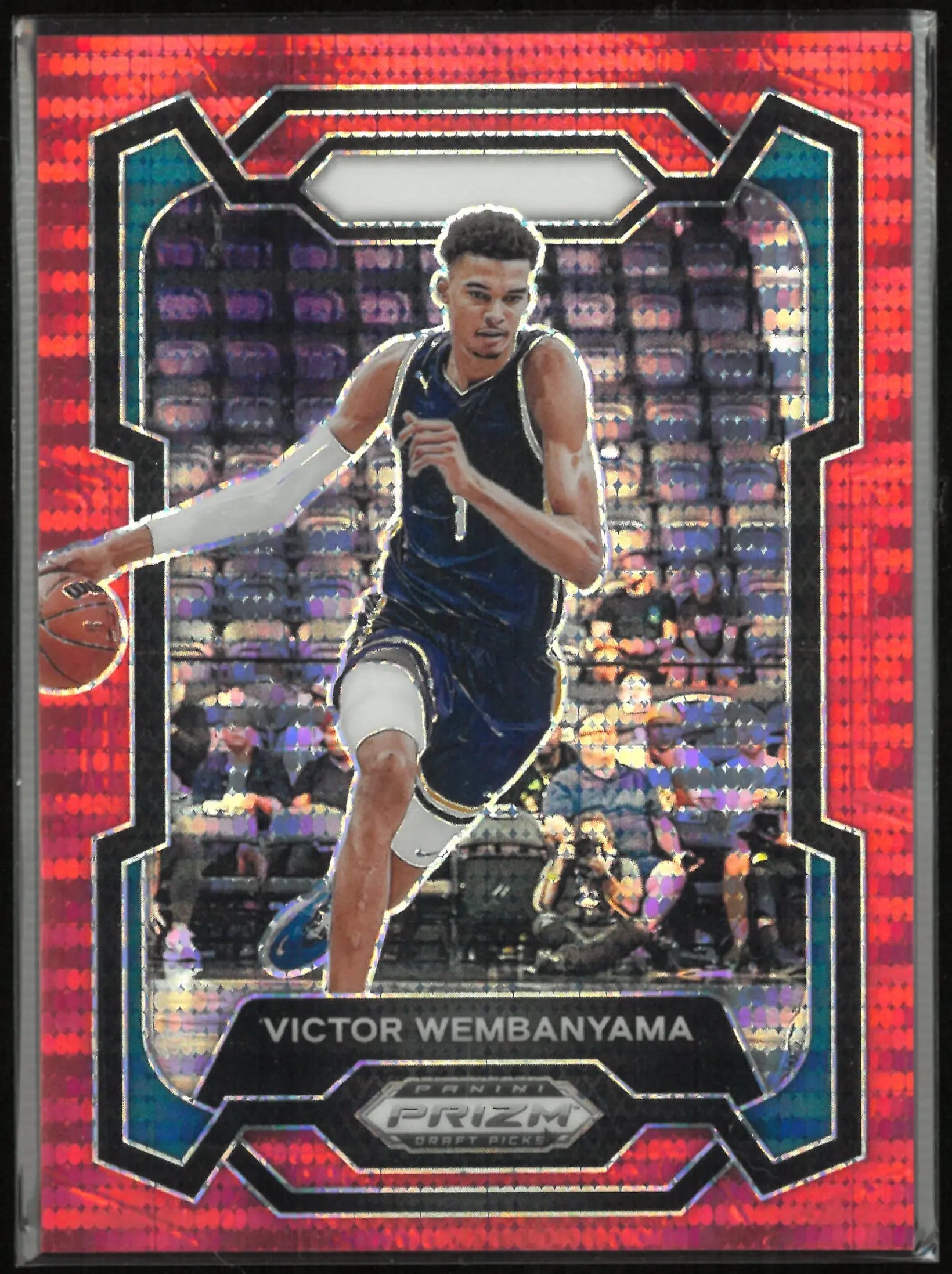2024 Panini Prizm Draft Picks Victor Wembanyama Red Pulsar /299 