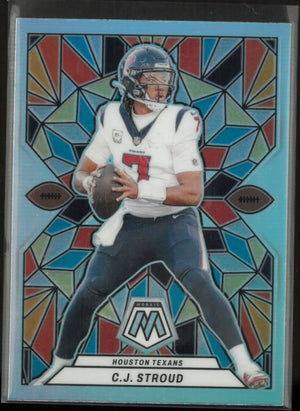 2024 Panini Prizm Mosaic C.J Stroud Stained Glass 