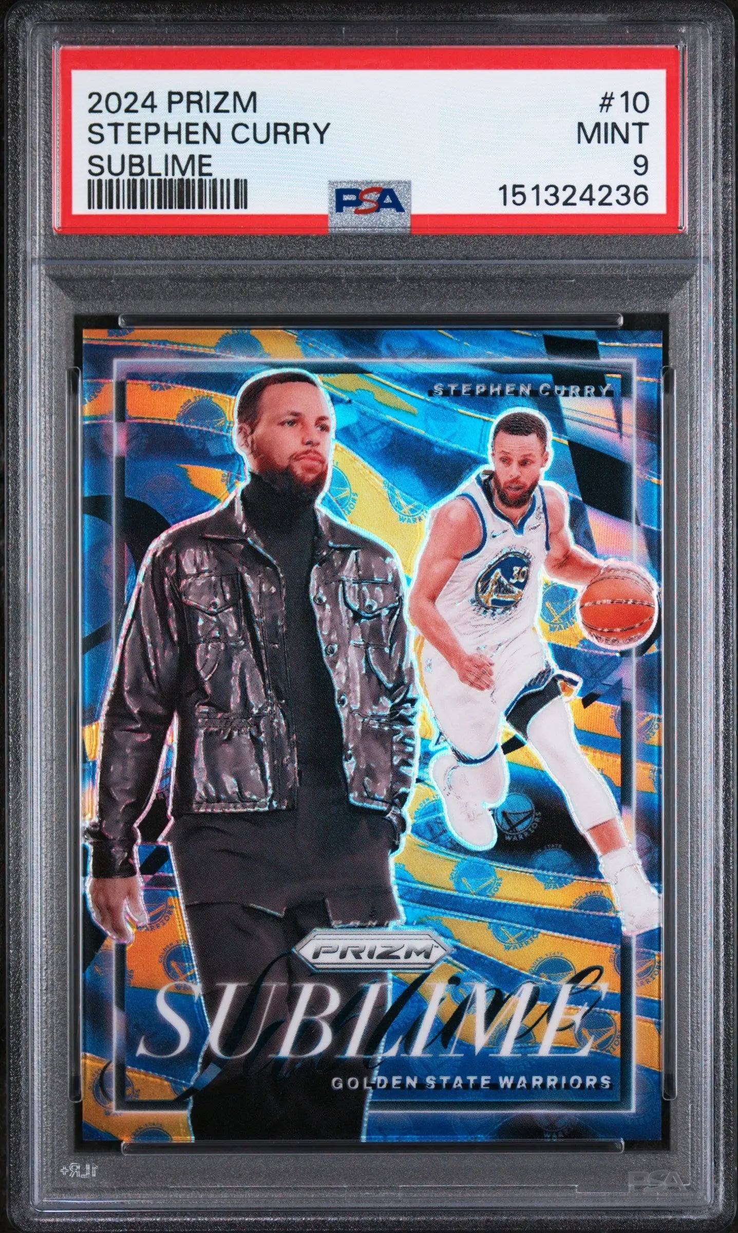 2024 Panini Prizm Sublime Stephen Curry PSA 9 