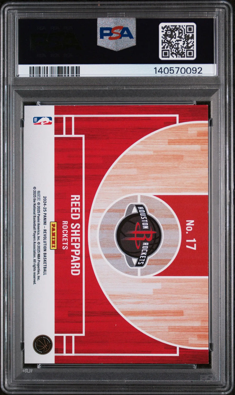 2024 Panini Revolution Prime Time Performers Reed Sheppard Rookie RC PSA 8 