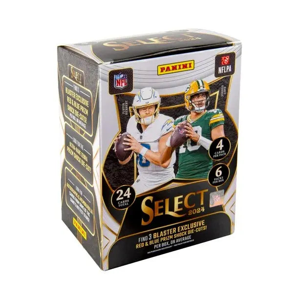 2024 Panini Select Football Trading Cards Blaster Box 