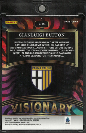2024 Panini Select Gianluigi Buffon Visionary Prizm 