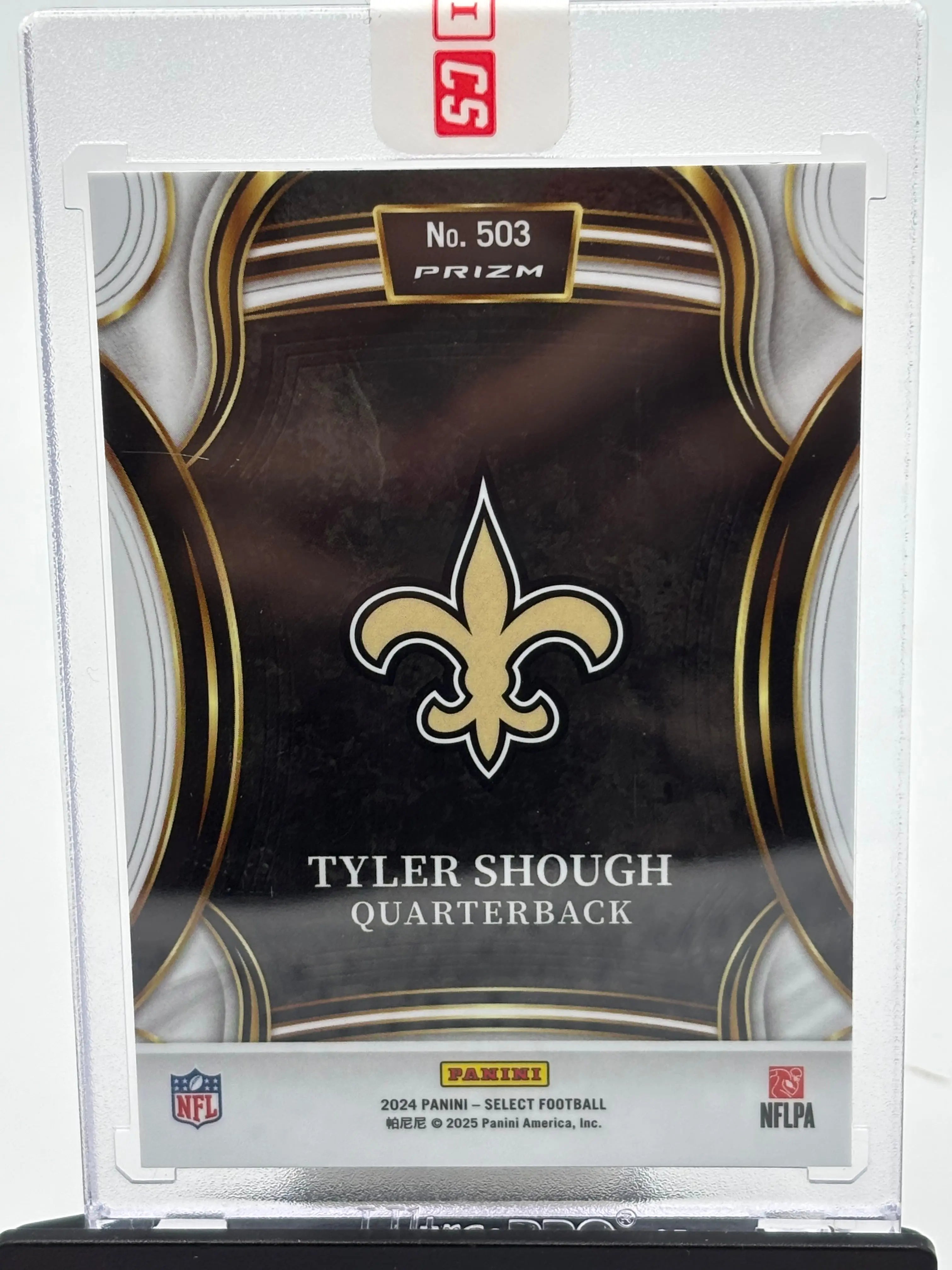 2024 Panini Select Rookie Tyler Shough RC 