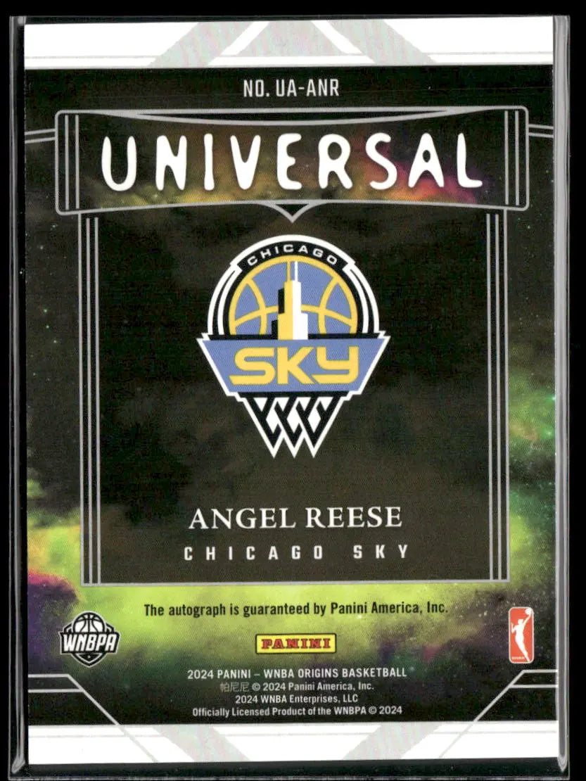 2024 Panini WNBA Origins Basketball Blue Universal Rookie Auto Angel Reese /25 