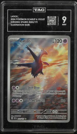 2024 Pokemon SV7a: Paradise Dragona 70/064 Latios TAG 9 