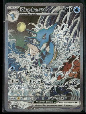 2024 Pokemon Scarlet & Violet Promo Kingdra ex 131 