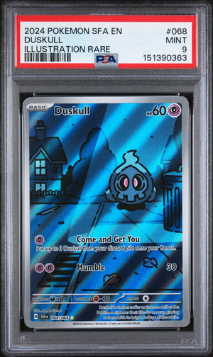 2024 Pokemon Shrouded Fable Duskull Illustration Rare 068/064 PSA 9 