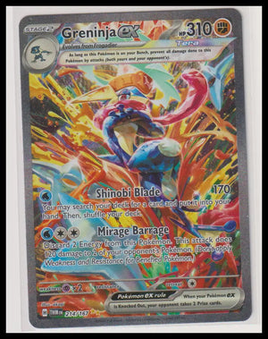 2024 Pokemon Twilight Masquerade Greninja ex SIR 214/167 