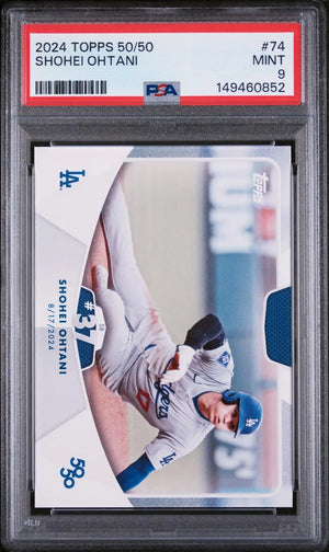 2024 Topps 50/50 Shohei Ohtani Stolen Base #37 PSA 9 