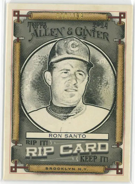 2024 Topps Allen & Ginter Rip Card Lou Gehrig /199 