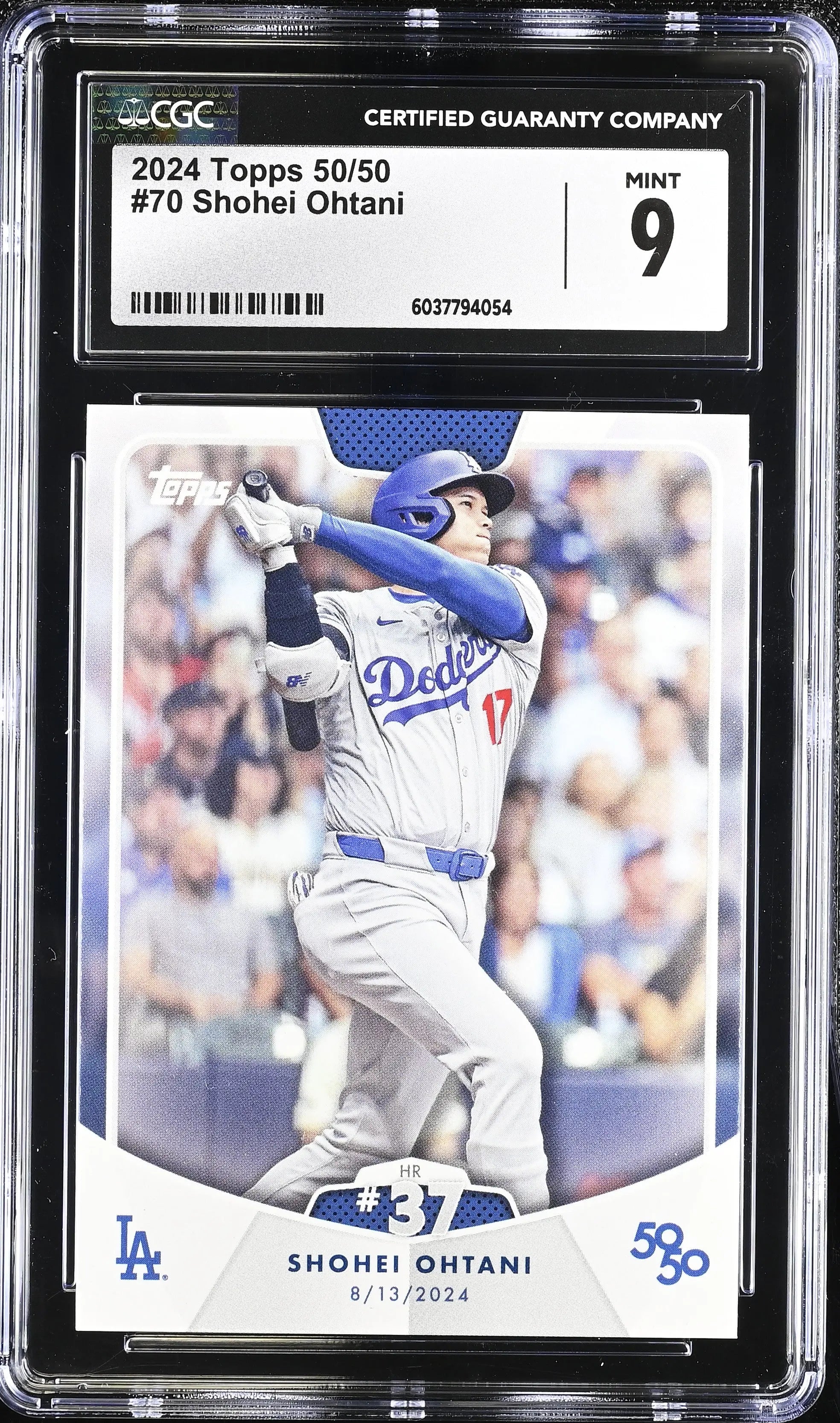 2024 Topps Baseball 50/50 Shohei Ohtani CGC 9 