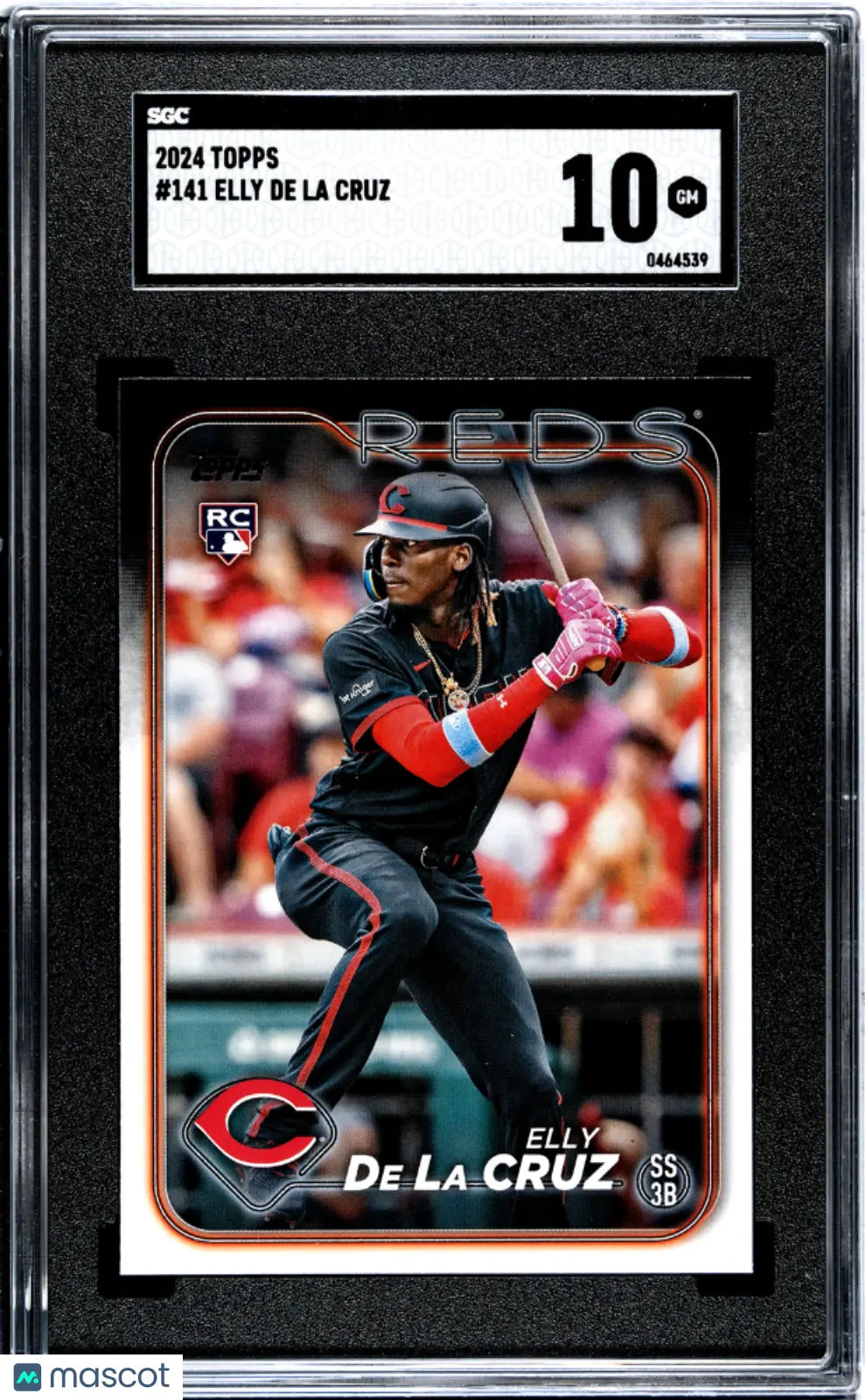 2024 Topps Baseball Elly De La Cruz RC Rookie SGC 10 Reds 