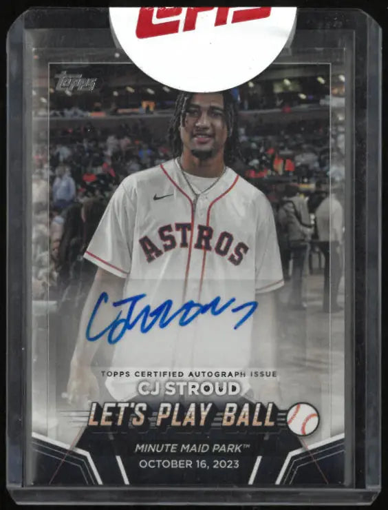 2024 Topps Baseball Series 2 Autograph Cj Stroud Auto 