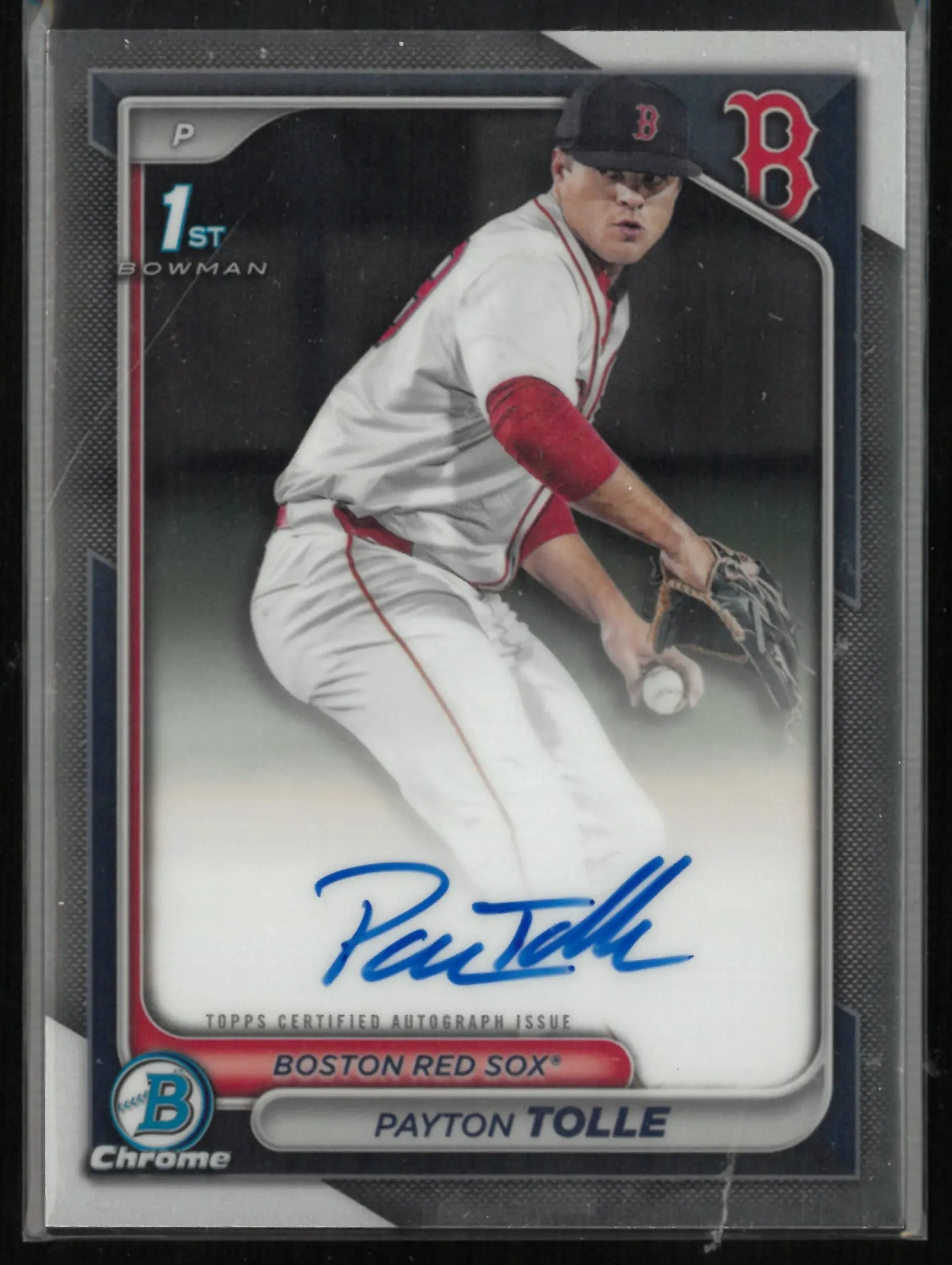 2024 Topps Bowman Chrome 1st Prospect Auto Payton Tolle #CPA-PT 