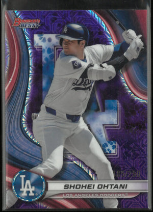 2024 Topps Bowman's Best Shohei Ohtani Purple Mojo /250 
