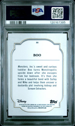 2024 Topps Chrome Disney Sapphire Edition Boo #88 PSA 10 