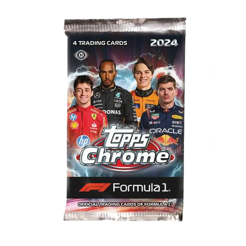 Buy 2024 Topps Chrome F1 Qualifying Lap Pack - Single Sale