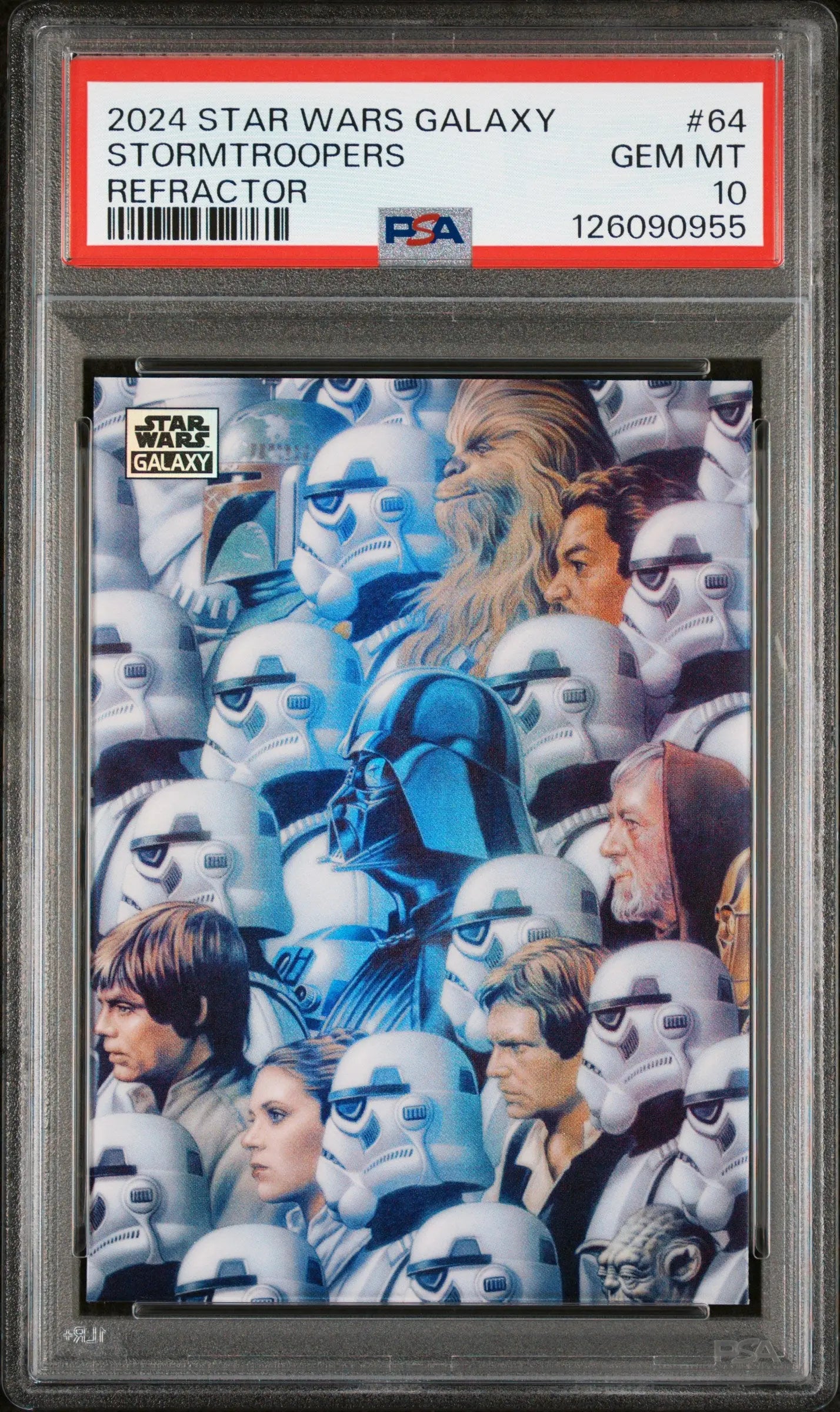 2024 Topps Chrome Star Wars Galaxy Stormtroopers PSA 10 