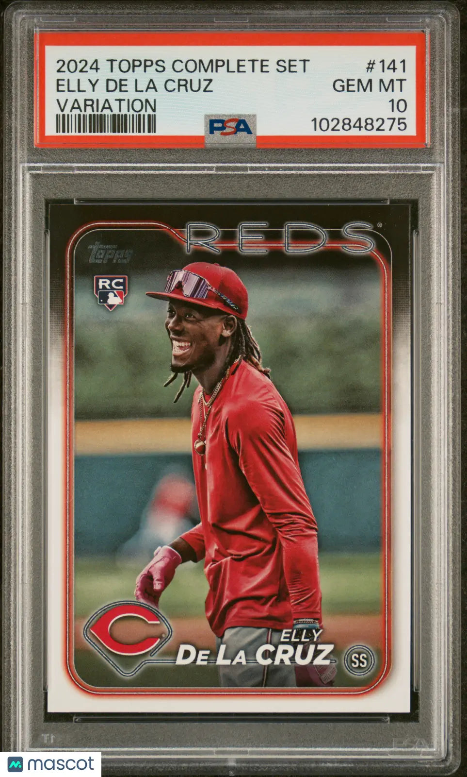 2024 Topps Complete Set Elly De La Cruz RC Rookie #141 Variation PSA 10 