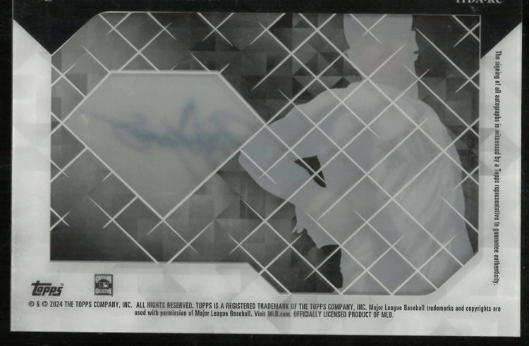 2024 Topps Diamond Icons Baseball Gold Icons Of The Diamond Auto Roger Clemens /10 