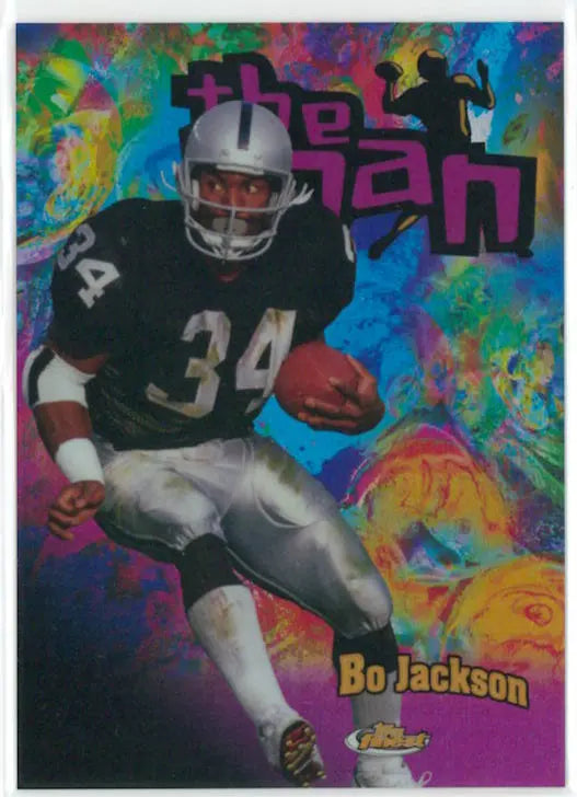 2024 Topps Finest The Man Bo Jackson SP 