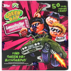 2024 Topps Garbage Pail Kids Battle of the Bands Green Day Hobby Box 