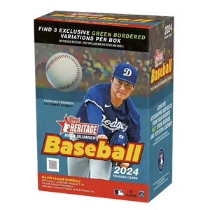 2024 Topps Heritage High Number Baseball Blaster Box 