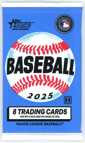 2024 Topps Heritage High Number Baseball Hobby Pack (Single Pack Sales) 