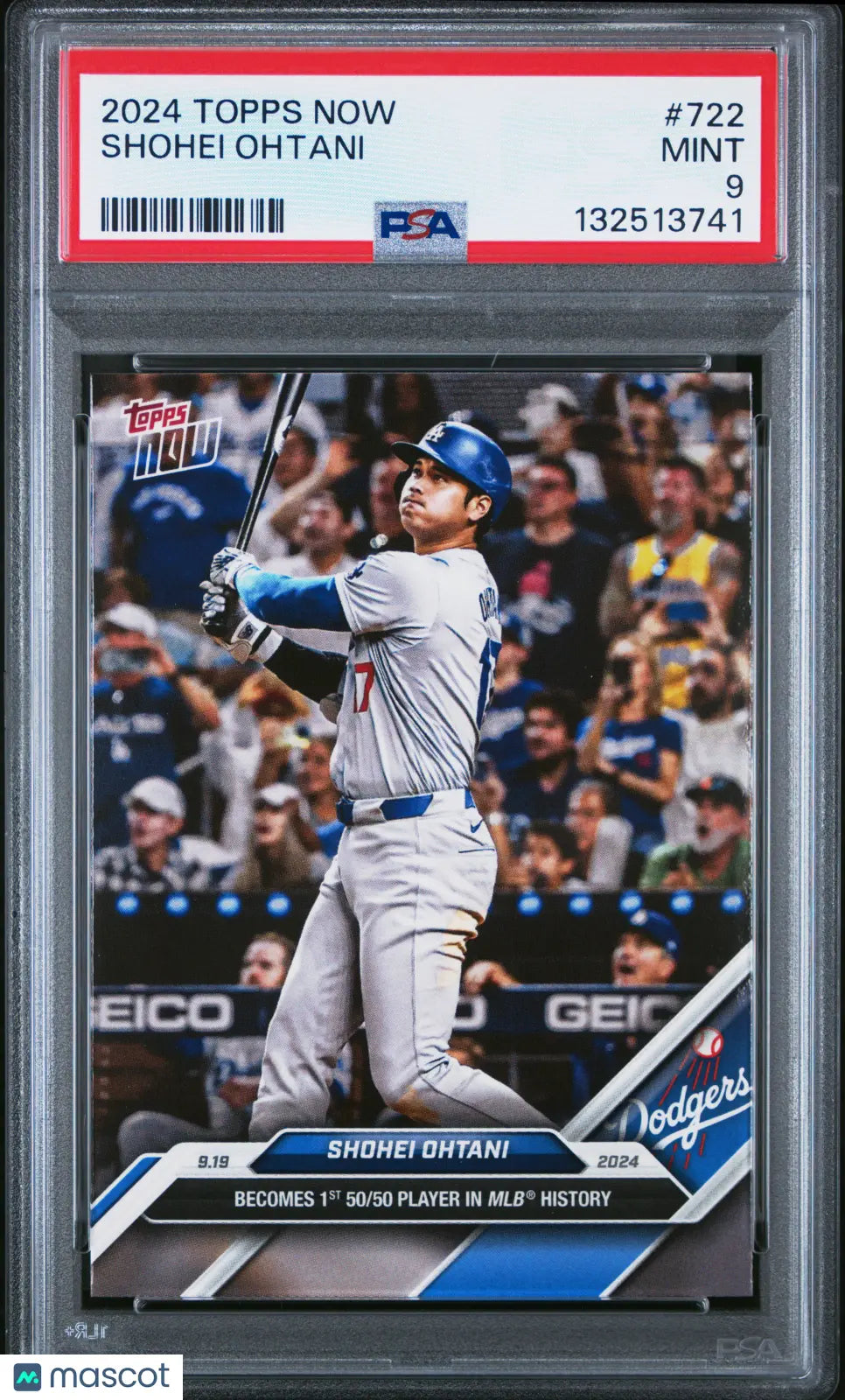 2024 Topps Now Shohei Ohtani  PSA 9 