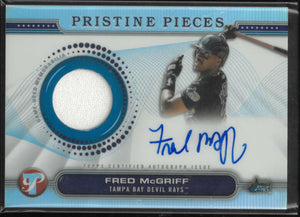 2024 Topps Pristine Autograph Patch Fred McGriff Auto 